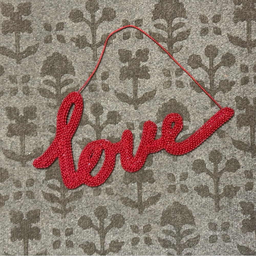Threshold Beaded “Love” Wall Hanging | Valentine’s Decor